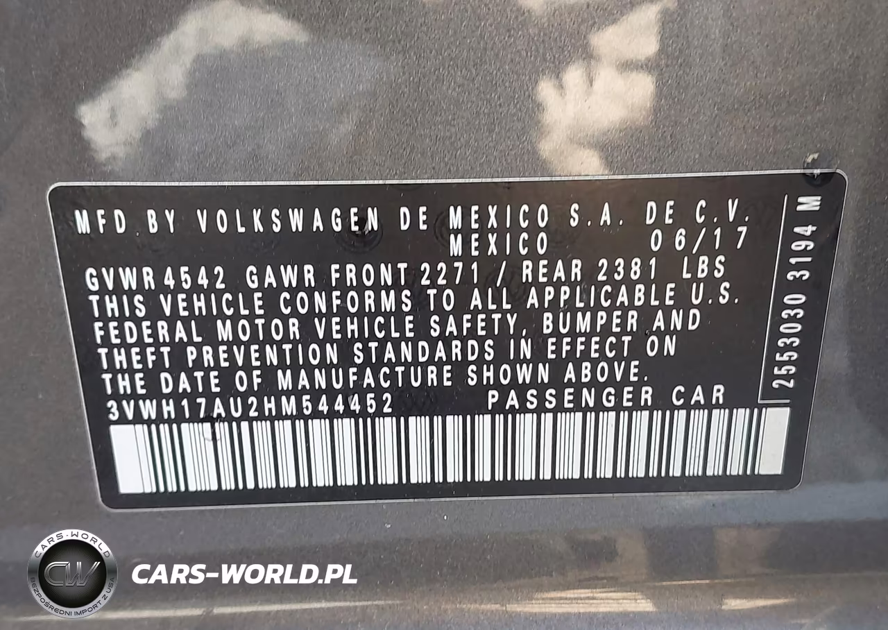 2017 Volkswagen Golf Alltrack Tsi S-Tsi Se-Tsi Sel VIN:3VWH17AU2HM544452 - 9