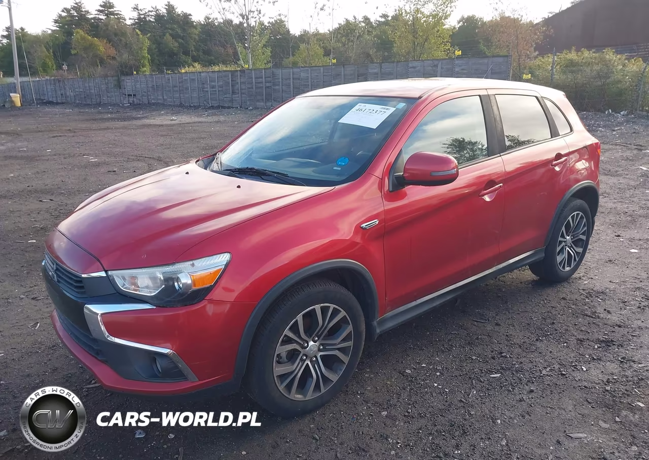 2016 Mitsubishi Outlander Sport 2.0 Es VIN:JA4AR3AU6GZ061172 - 2