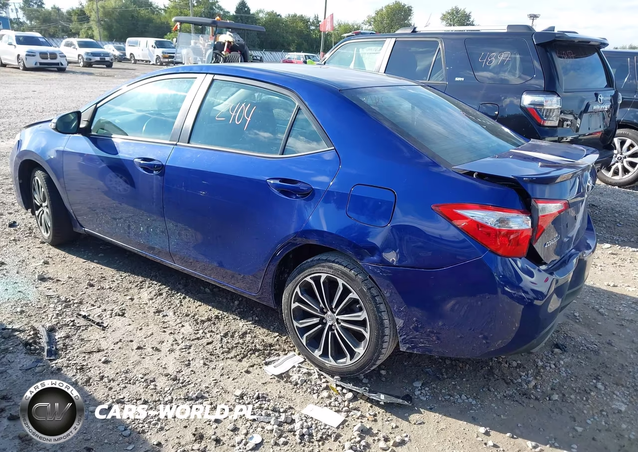 2014 Toyota Corolla S Plus VIN:2T1BURHE9EC186216 - 3
