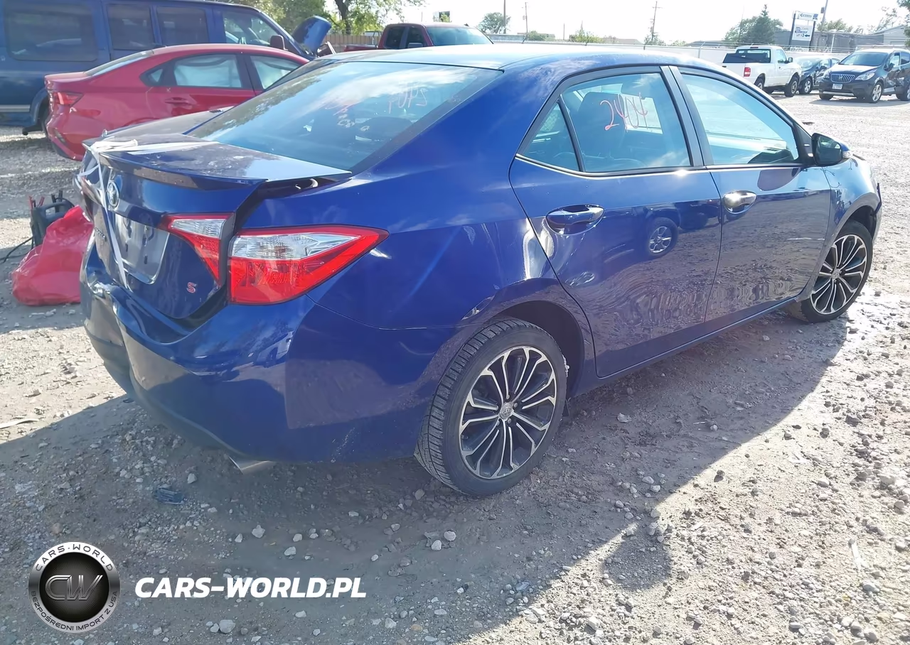 2014 Toyota Corolla S Plus VIN:2T1BURHE9EC186216 - 4