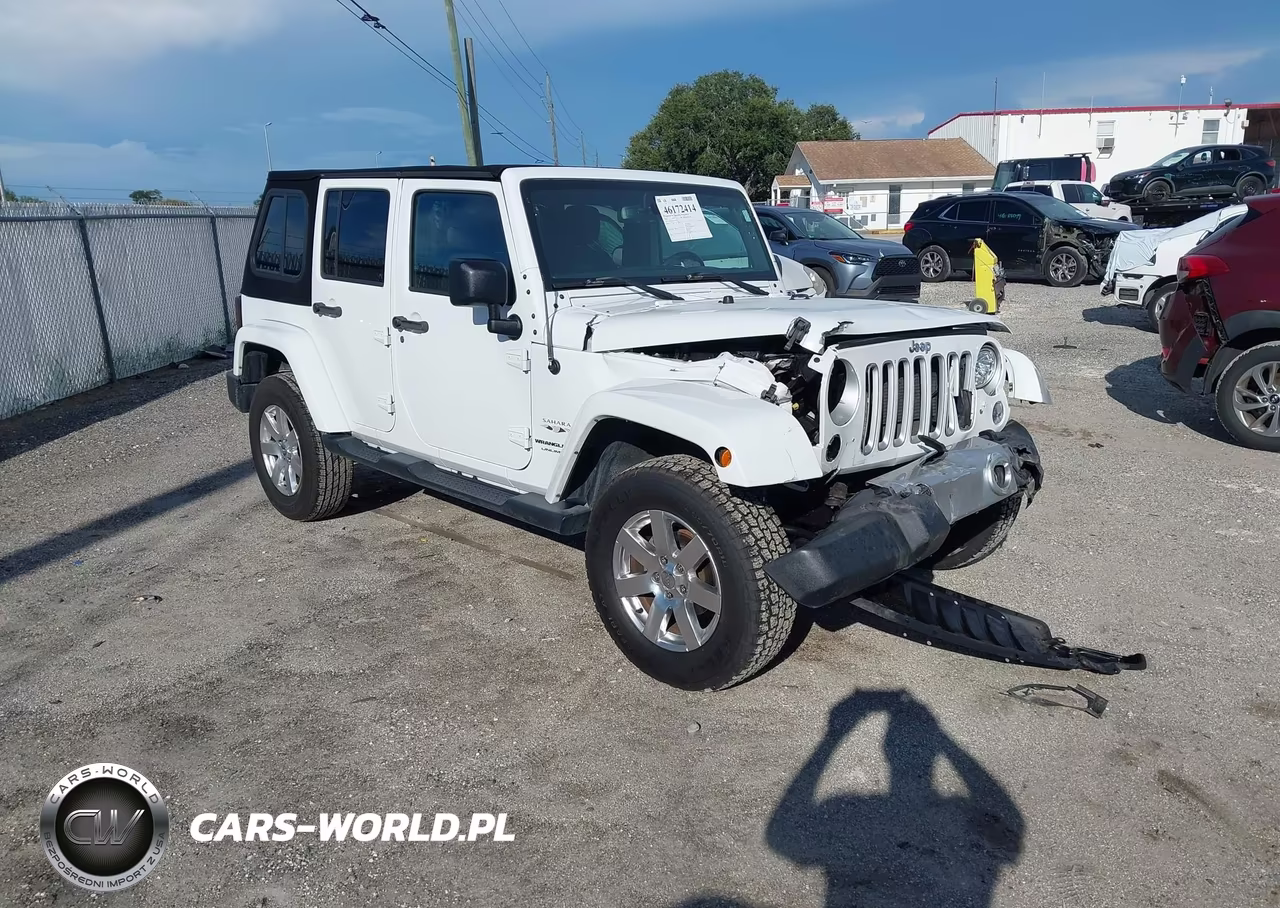 2018 Jeep Wrangler Jk Unlimited Sahara 4X4 VIN:1C4BJWEG1JL924414 - 1
