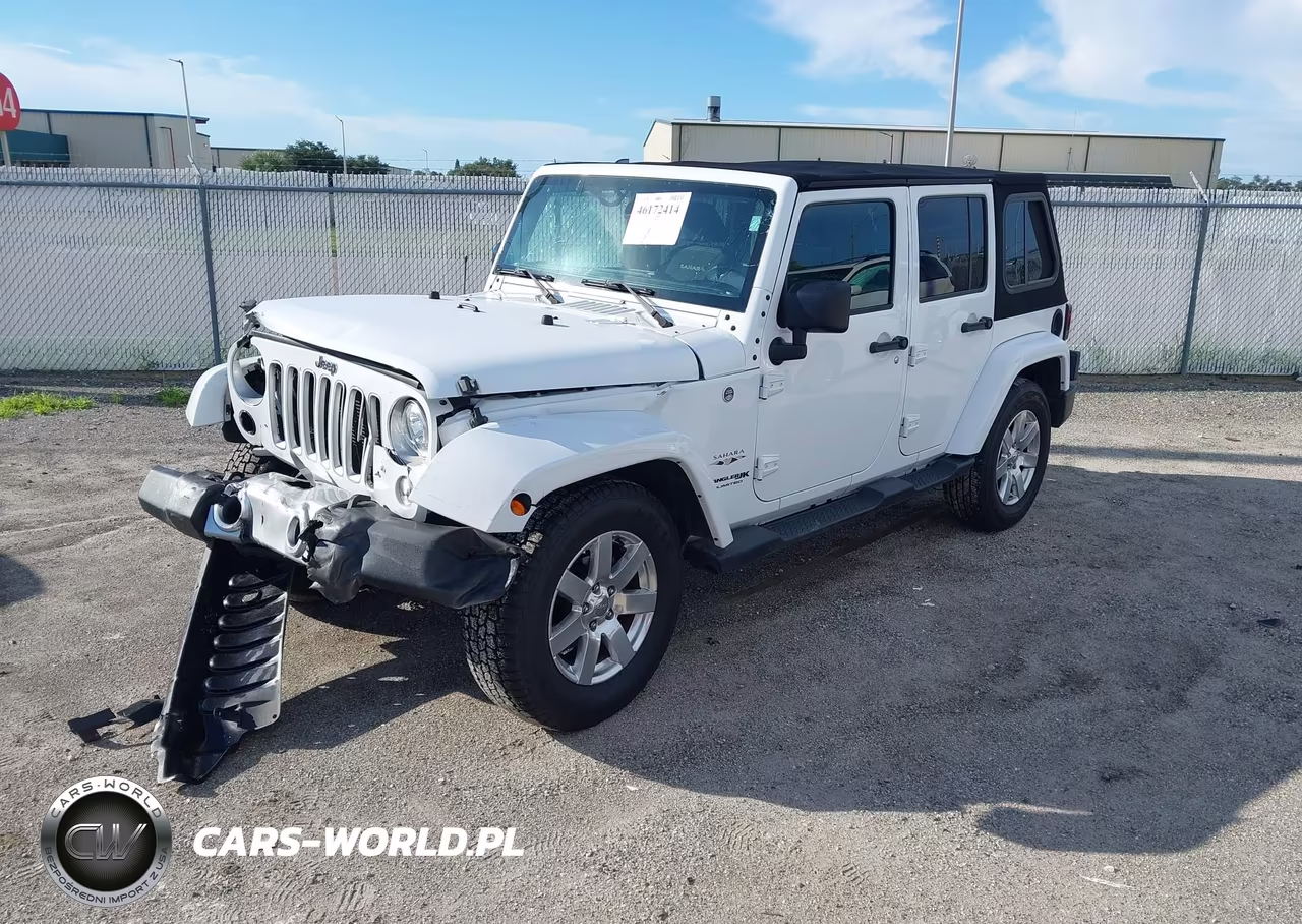 2018 Jeep Wrangler Jk Unlimited Sahara 4X4 VIN:1C4BJWEG1JL924414 - 2