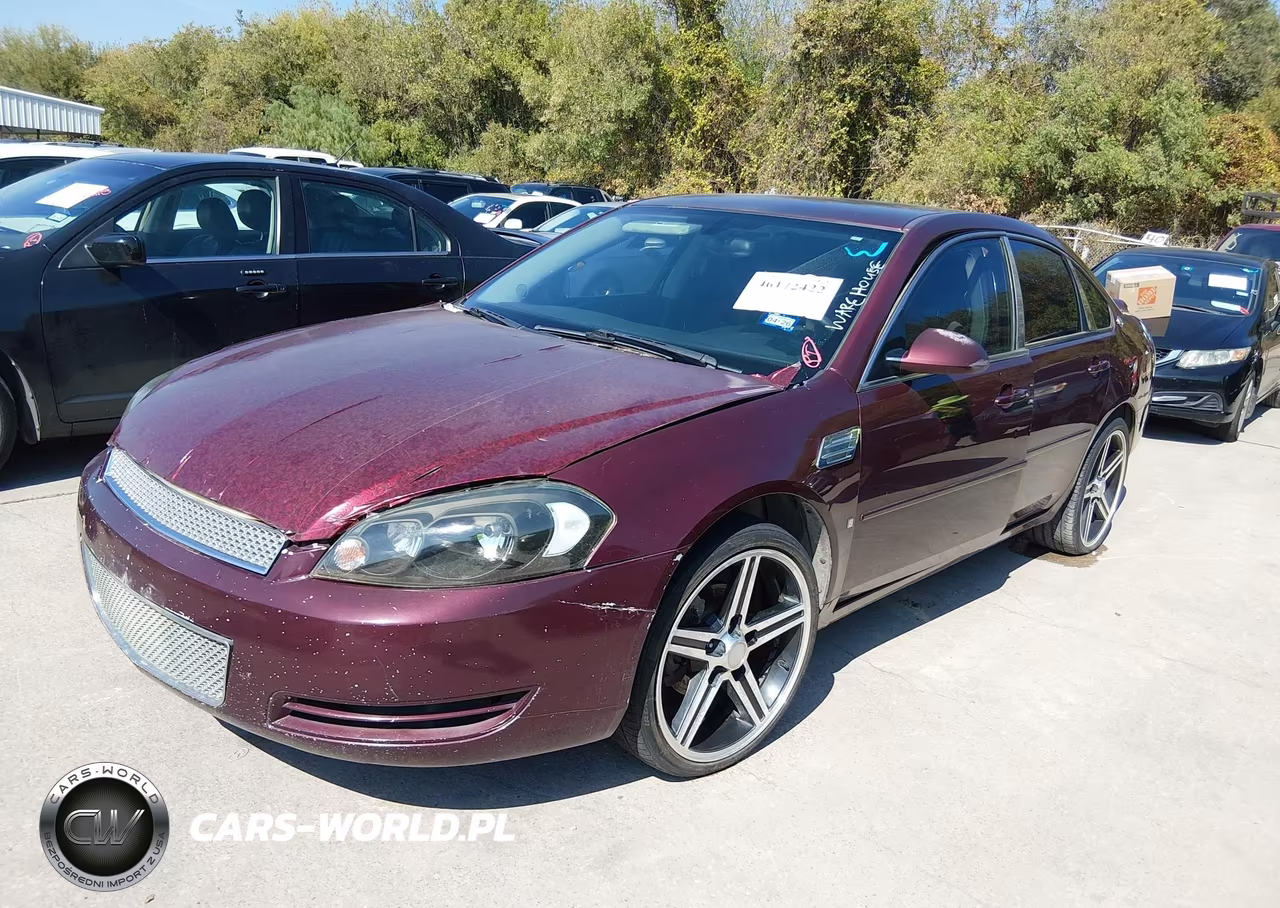 2007 Chevrolet Impala Ls VIN:2G1WB55K179160702 - 2