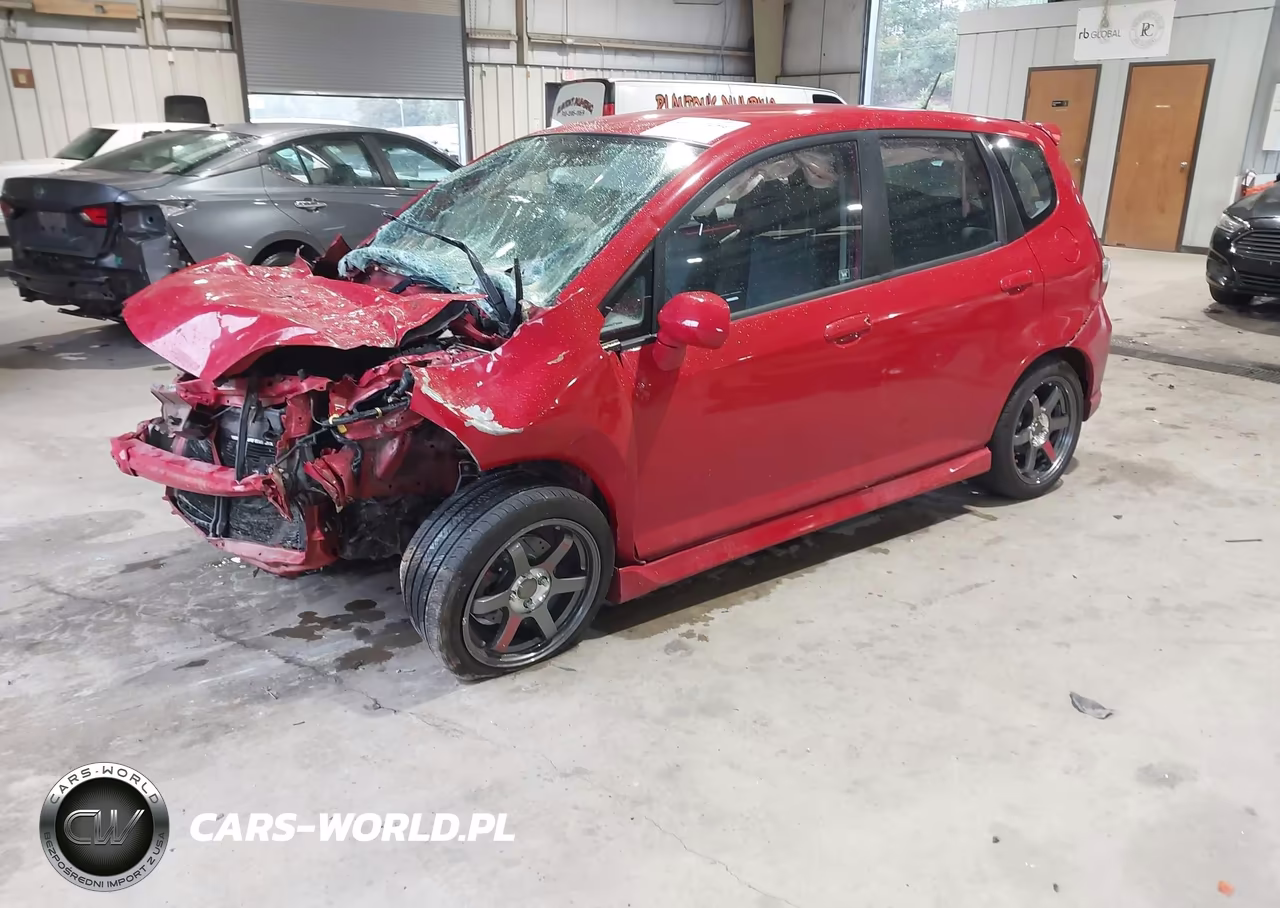 2007 Honda Fit Sport VIN:JHMGD38687S010768 - 2