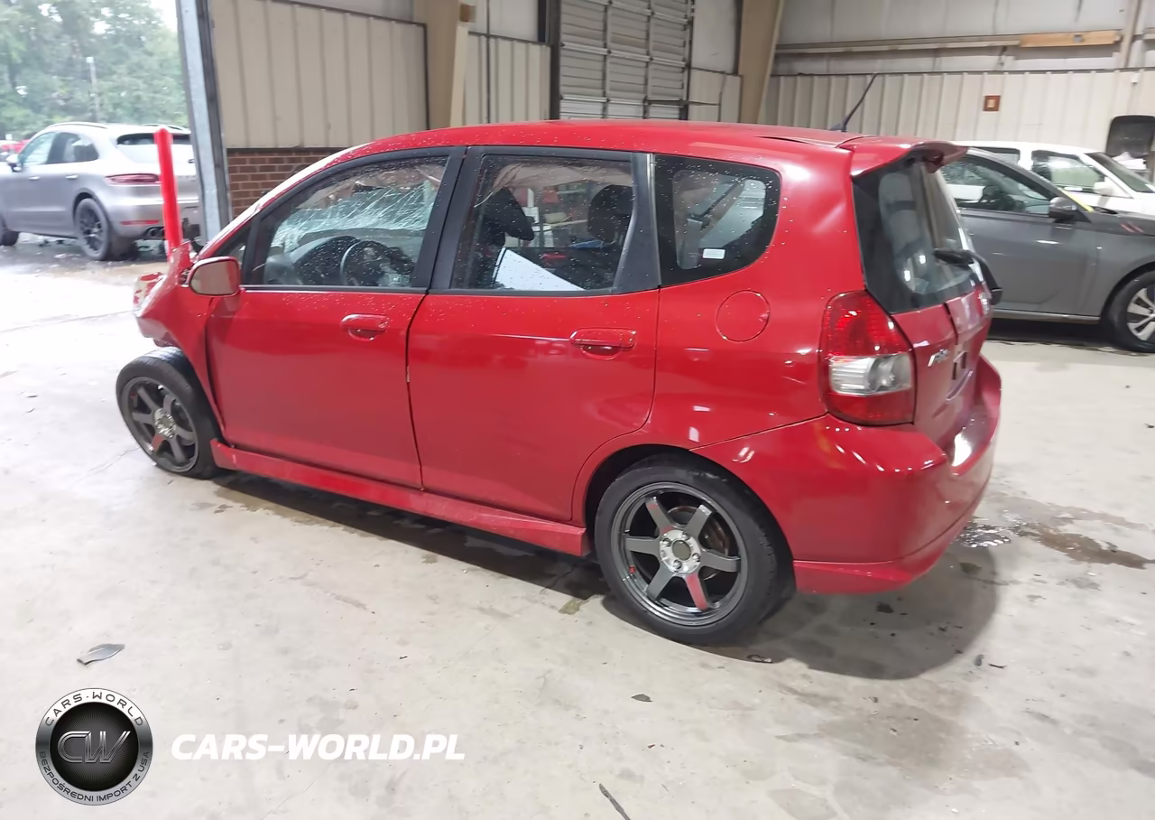 2007 Honda Fit Sport VIN:JHMGD38687S010768 - 3
