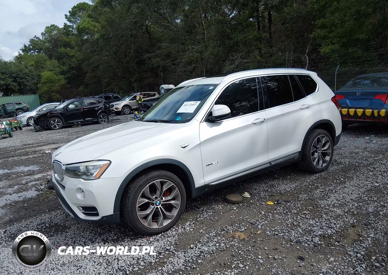 2015 BMW X3 xDrive28I VIN:5UXWX9C54F0D58360 - 2