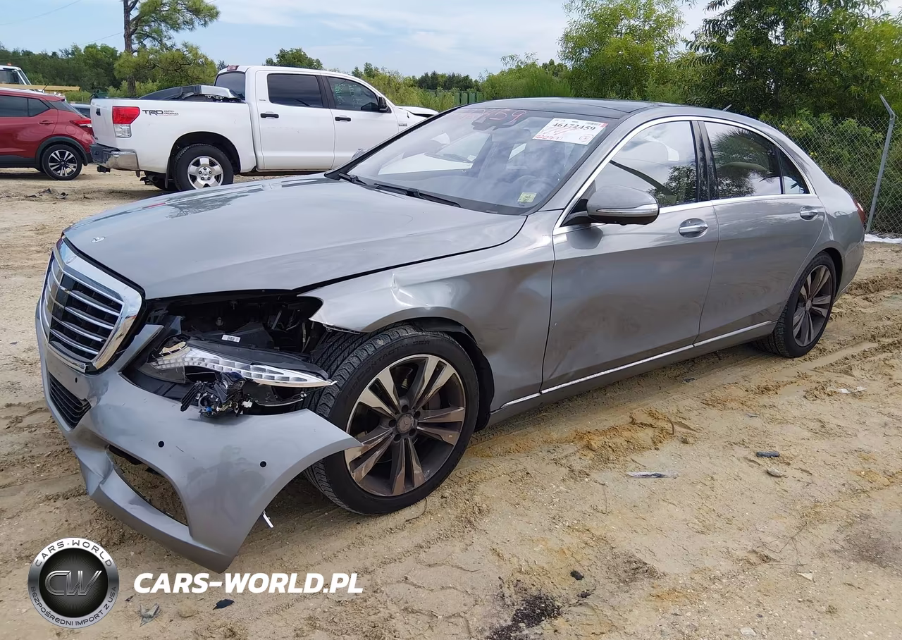 2015 Mercedes-Benz S 550 4Matic VIN:WDDUG8FB1FA107233 - 2