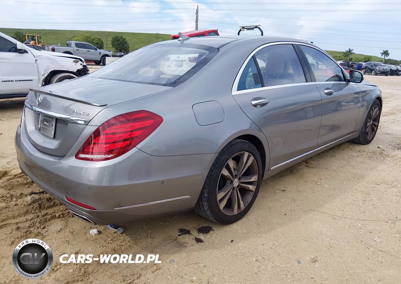 2015 Mercedes-Benz S 550 4Matic VIN:WDDUG8FB1FA107233 - 4