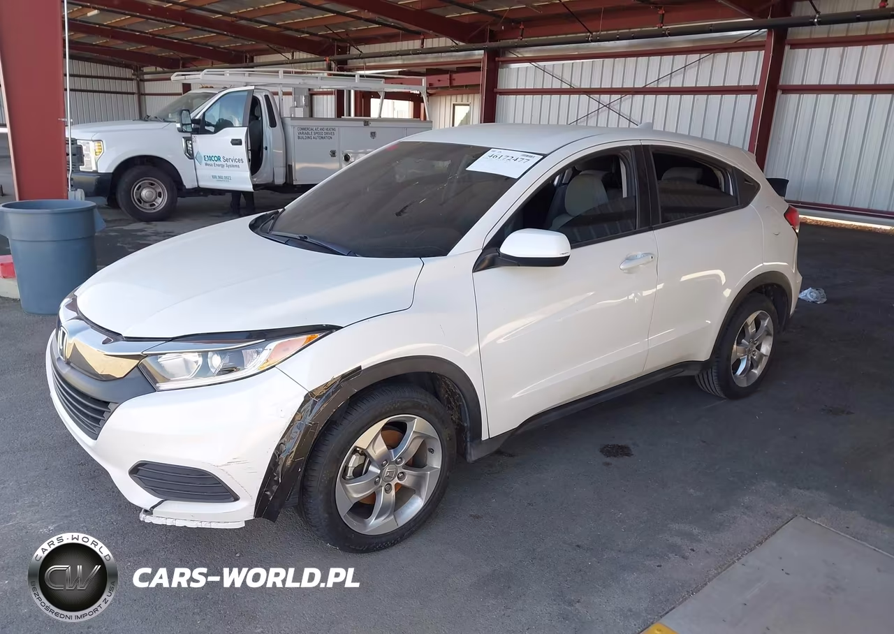 2022 Honda Hr-V 2Wd Lx VIN:3CZRU5H3XNM710187 - 2