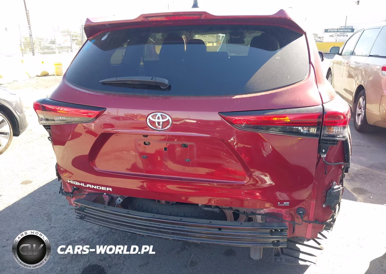 2022 Toyota Highlander Le VIN:5TDZZRAH9NS559752 - 17