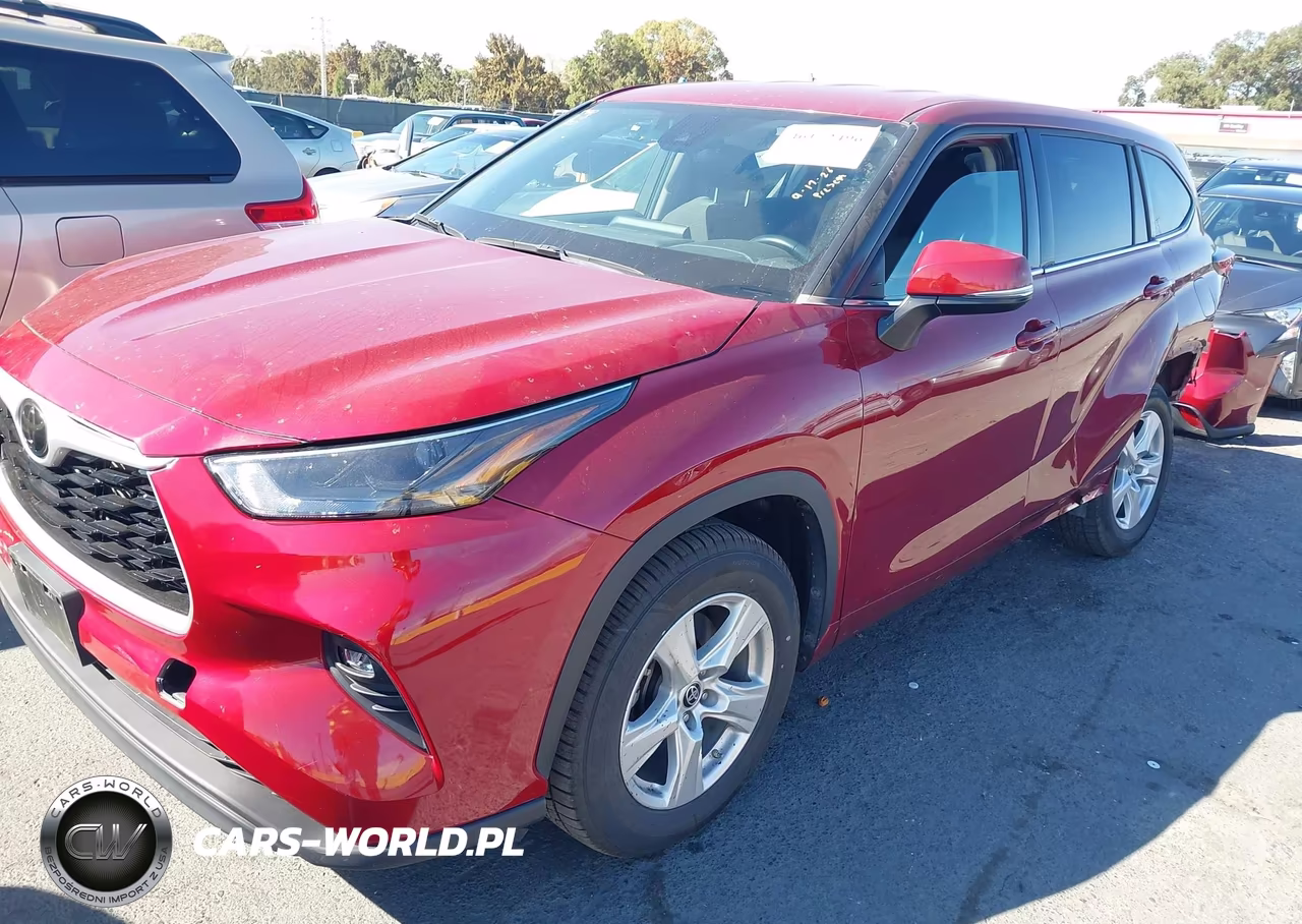 2022 Toyota Highlander Le VIN:5TDZZRAH9NS559752 - 2