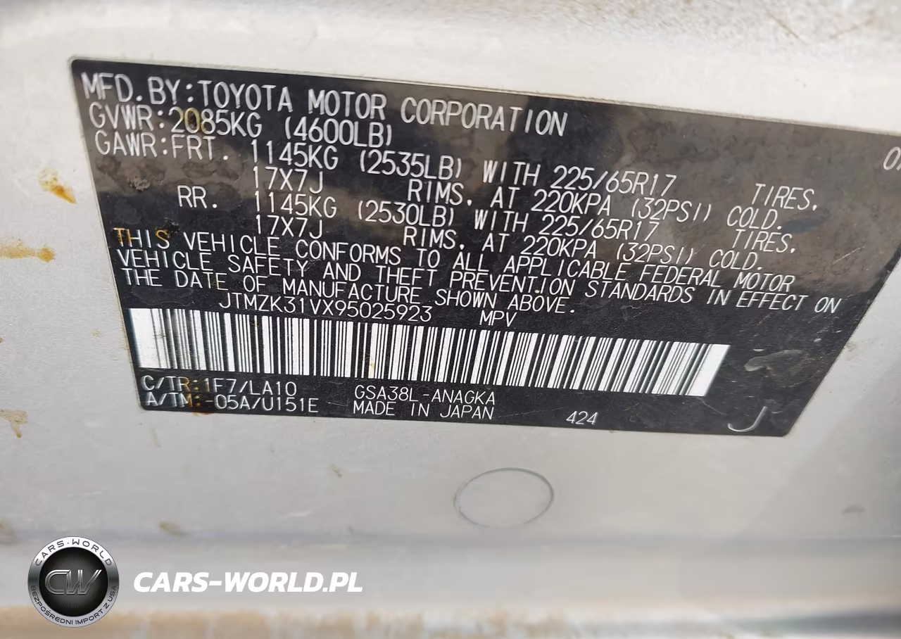 2009 Toyota Rav4 Limited V6 VIN:JTMZK31VX95025923 - 9