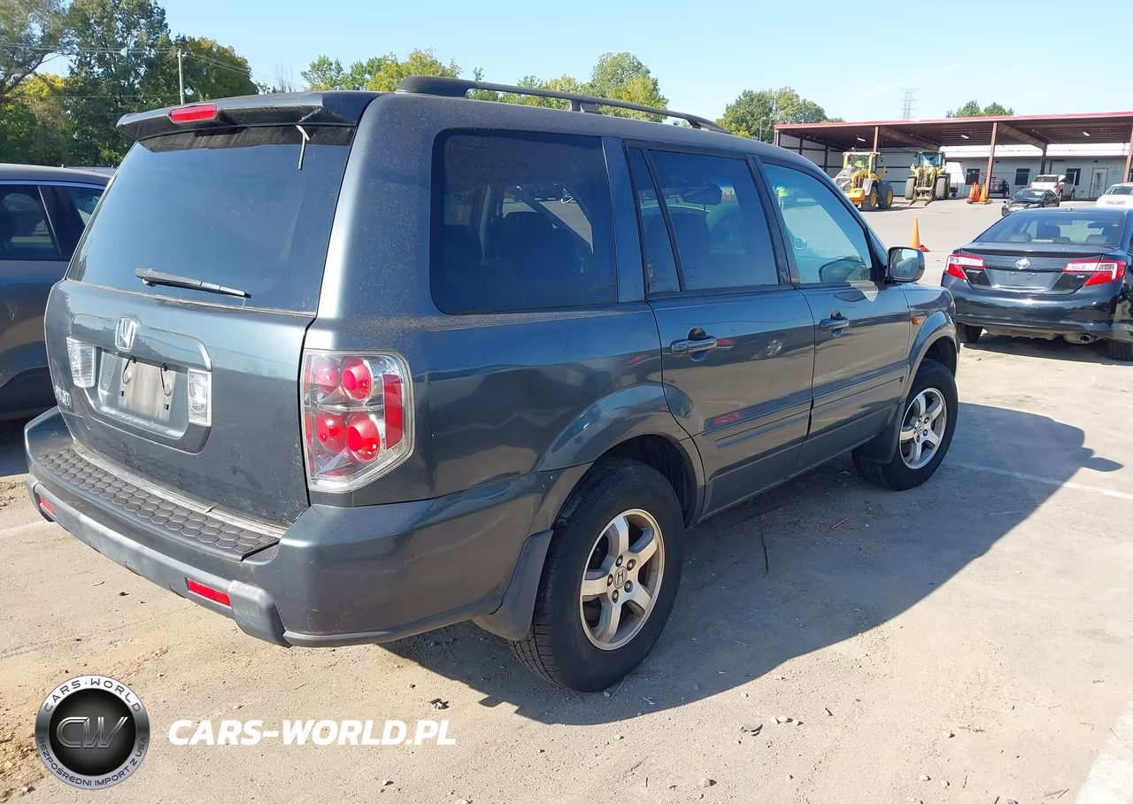 2006 Honda Pilot Ex-L VIN:5FNYF28696B016441 - 4