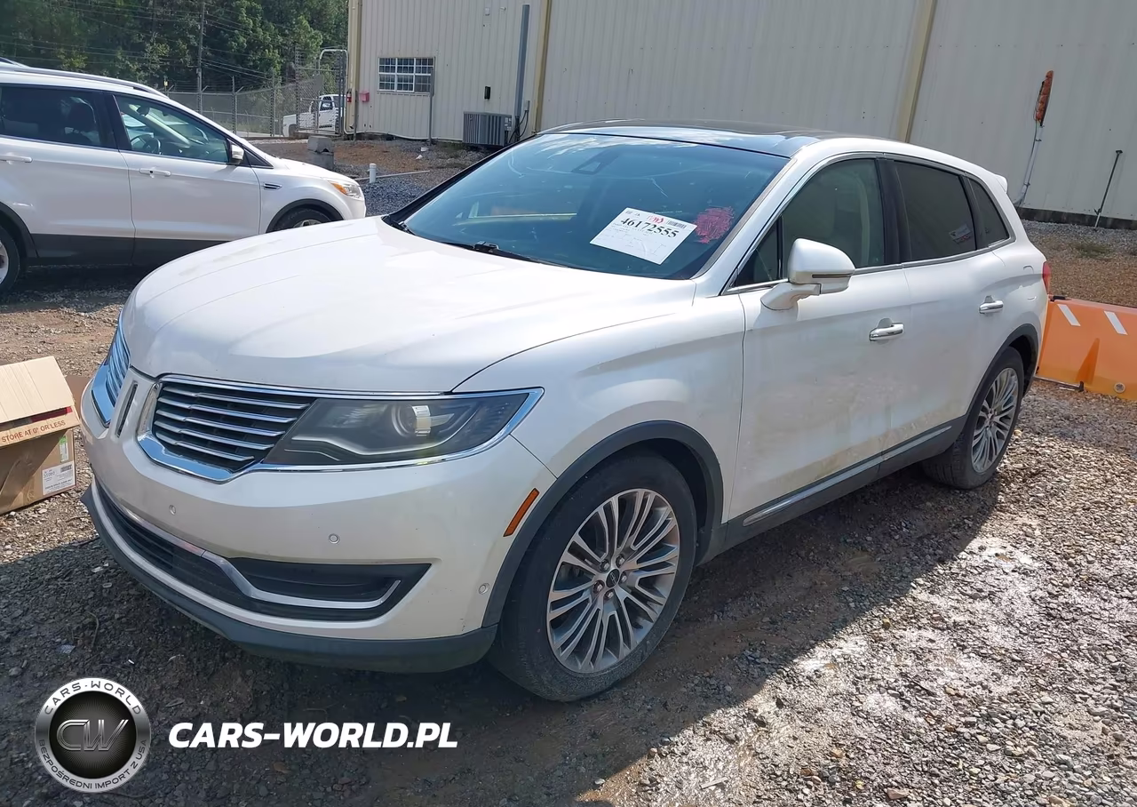 2016 Lincoln Mkx Reserve VIN:2LMTJ6LP8GBL41905 - 2