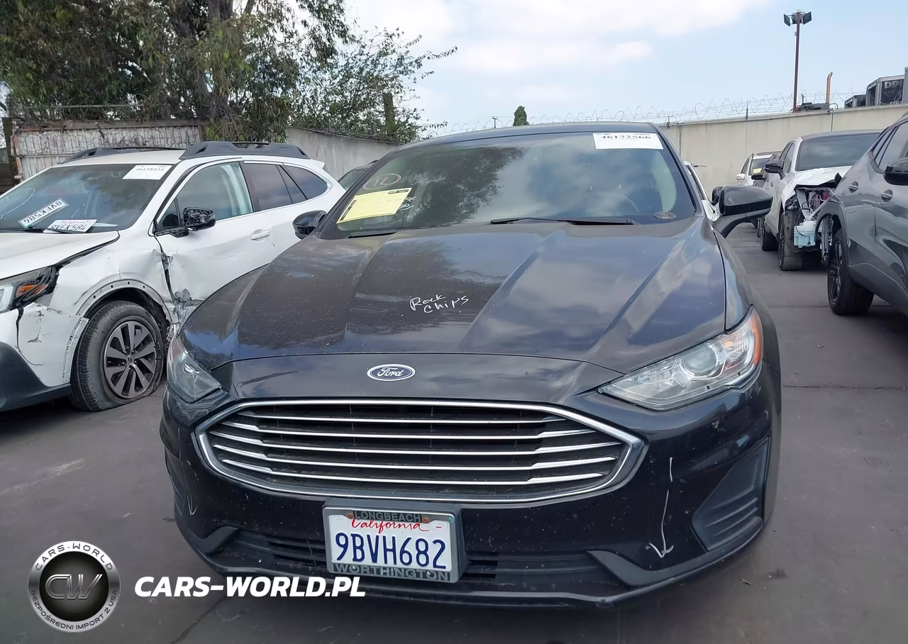 2019 Ford Fusion Hybrid Se VIN:3FA6P0LU1KR104073 - 12