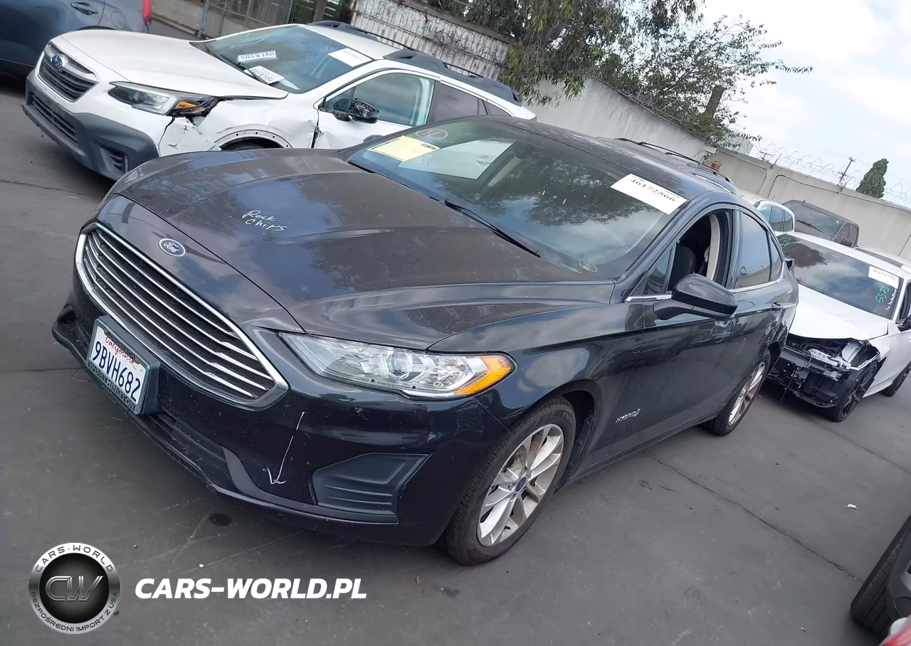 2019 Ford Fusion Hybrid Se VIN:3FA6P0LU1KR104073 - 2