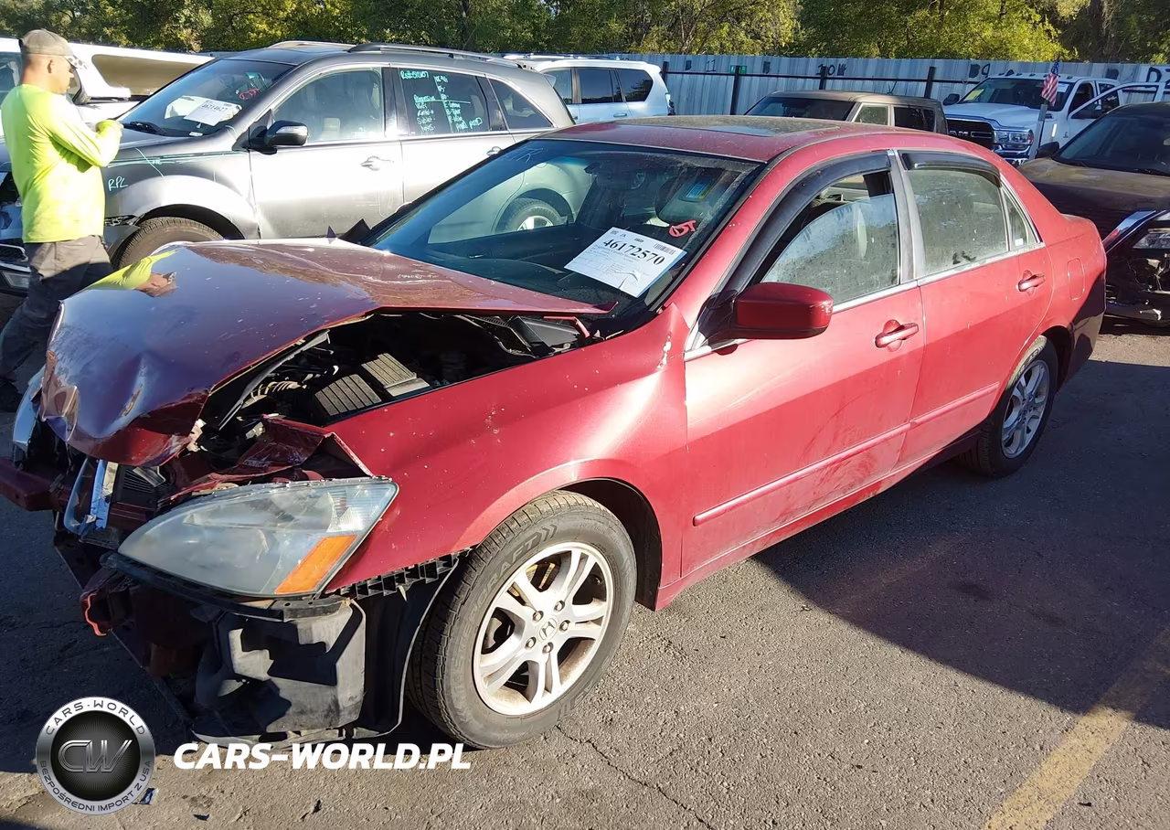 2007 Honda Accord 2.4 Ex VIN:1HGCM56867A164774 - 2