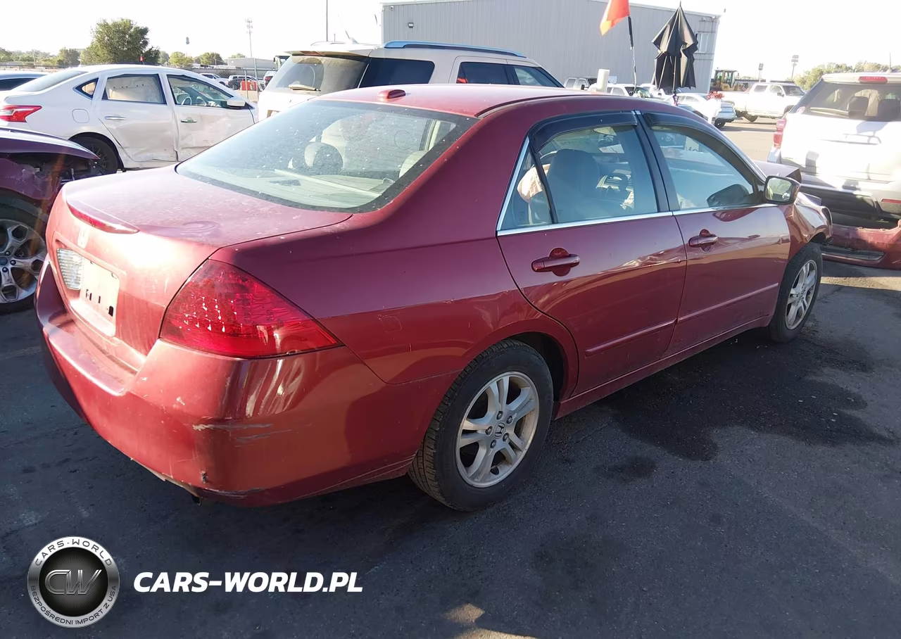 2007 Honda Accord 2.4 Ex VIN:1HGCM56867A164774 - 4
