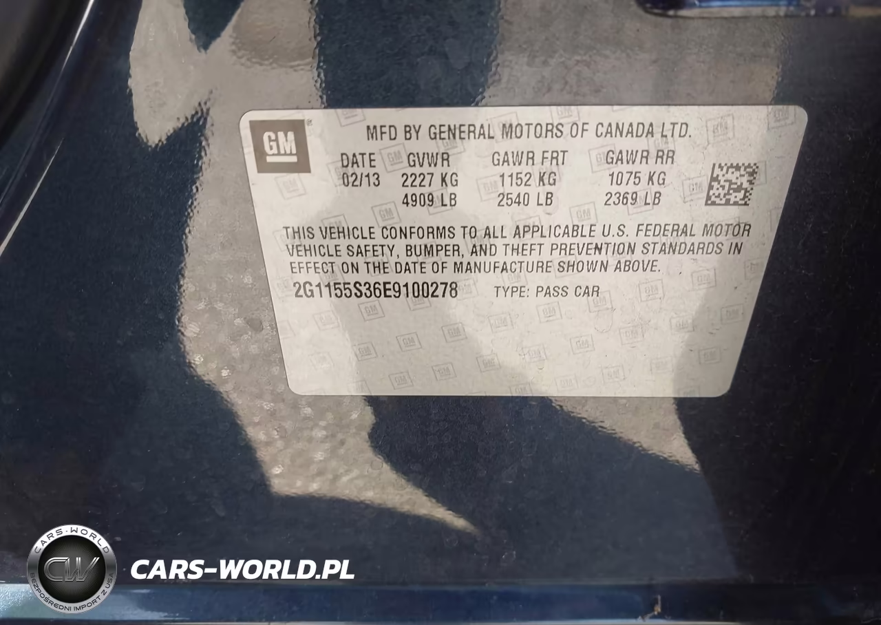 2014 Chevrolet Impala 2Lz VIN:2G1155S36E9100278 - 9