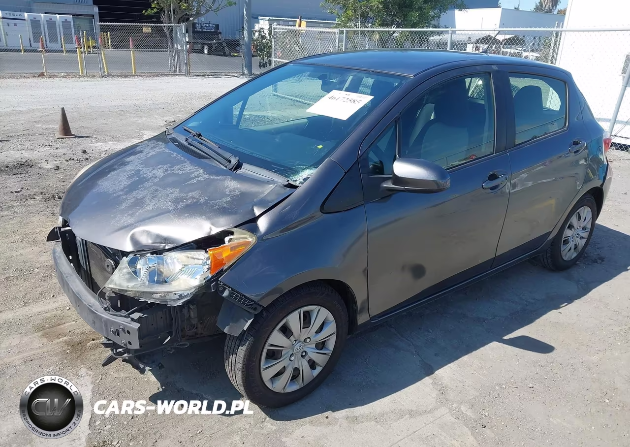 2012 Toyota Yaris Le VIN:JTDKTUD35CD523619 - 2