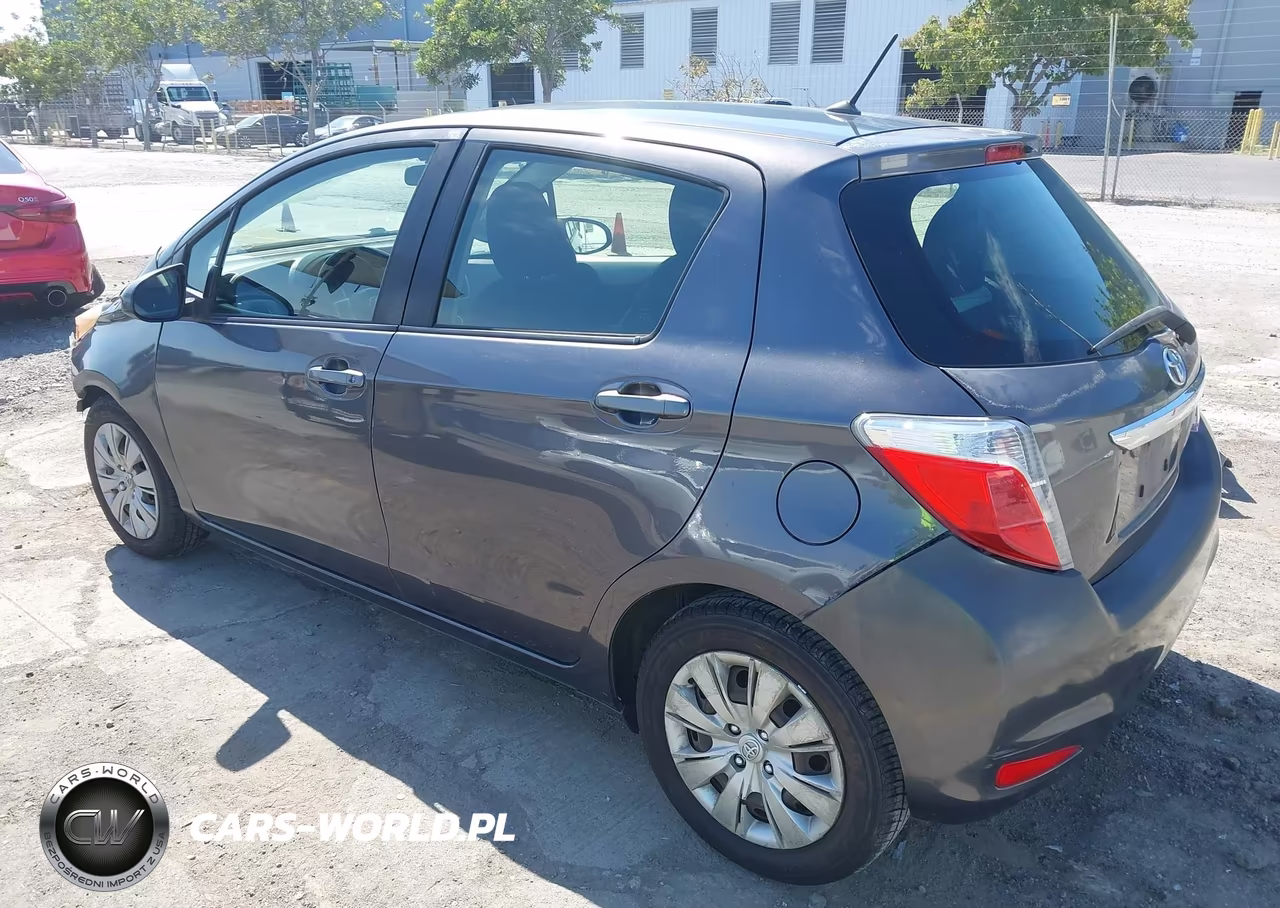 2012 Toyota Yaris Le VIN:JTDKTUD35CD523619 - 3