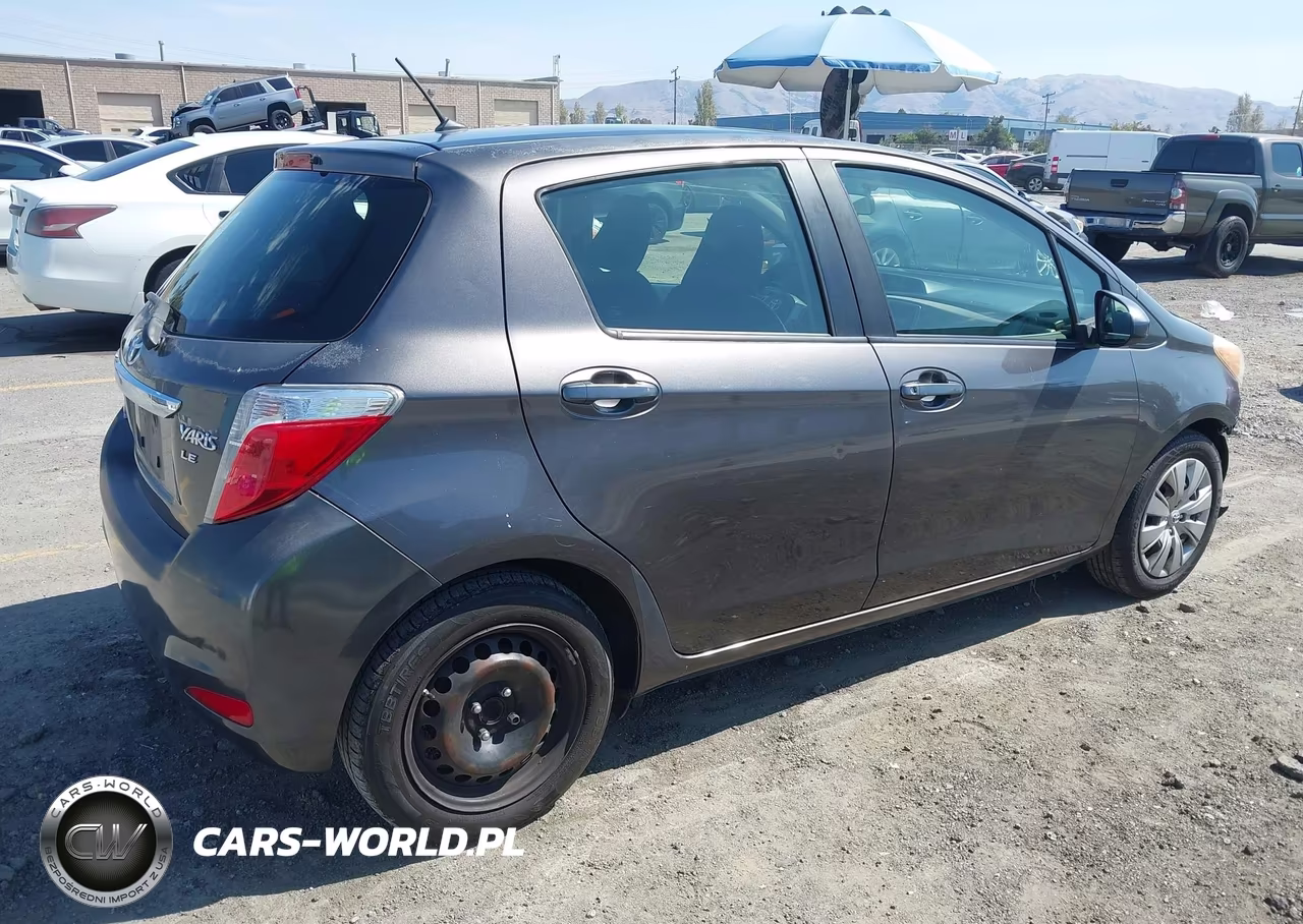 2012 Toyota Yaris Le VIN:JTDKTUD35CD523619 - 4