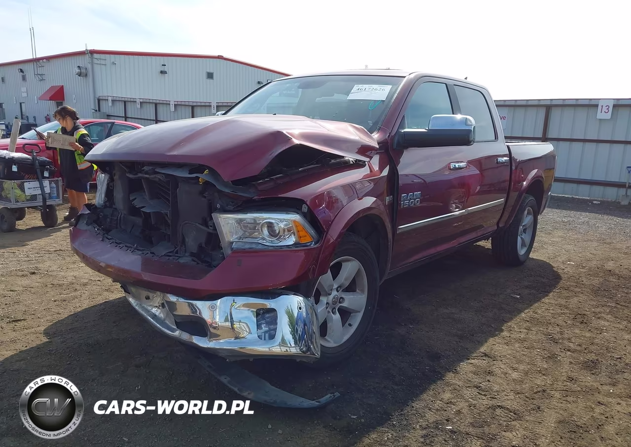 2017 Ram 1500 Laramie 4X4 5'7 Box VIN:1C6RR7NT9HS657007 - 2
