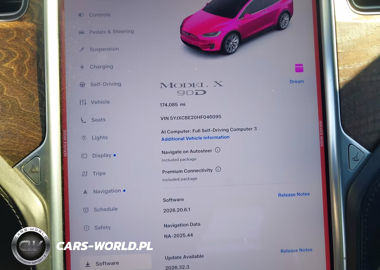 2017 Tesla Model X 100D-75D-90D VIN:5YJXCBE20HF046095 - 7
