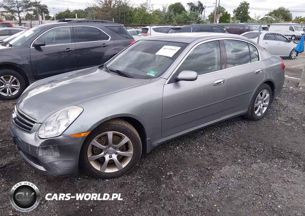2006 Infiniti G35X VIN:JNKCV51F66M618065 - 2