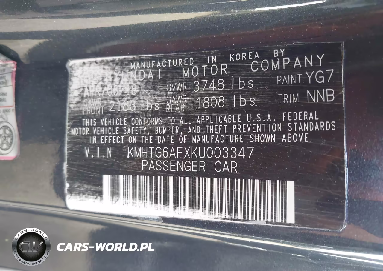 2019 Hyundai Veloster 2.0 Premium VIN:KMHTG6AFXKU003347 - 12