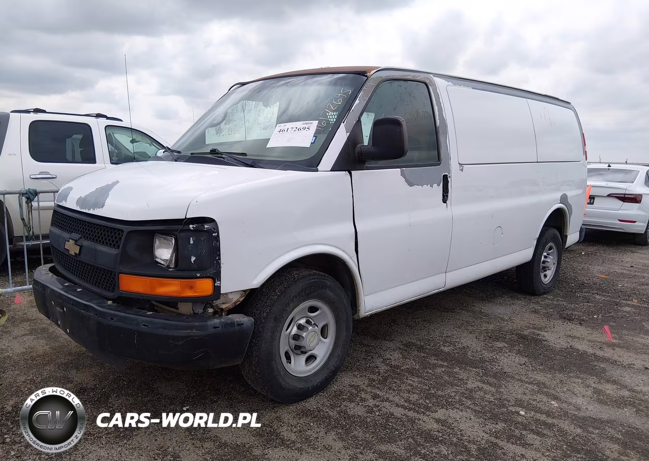 2012 Chevrolet Express 2500 Work Van VIN:1GCWGFBAXC1112706 - 2