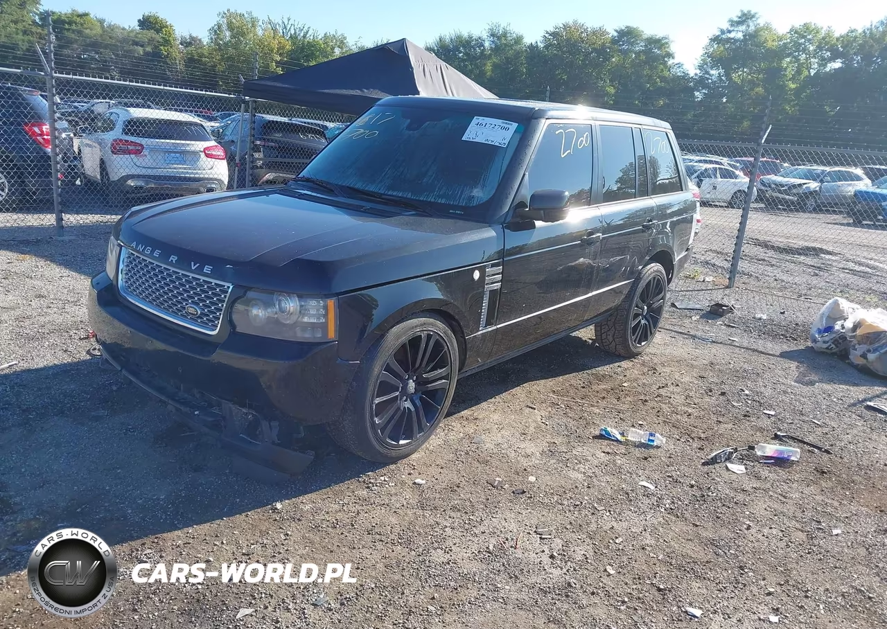 2010 Land Rover Range Rover Hse VIN:SALMF1D42AA316538 - 2