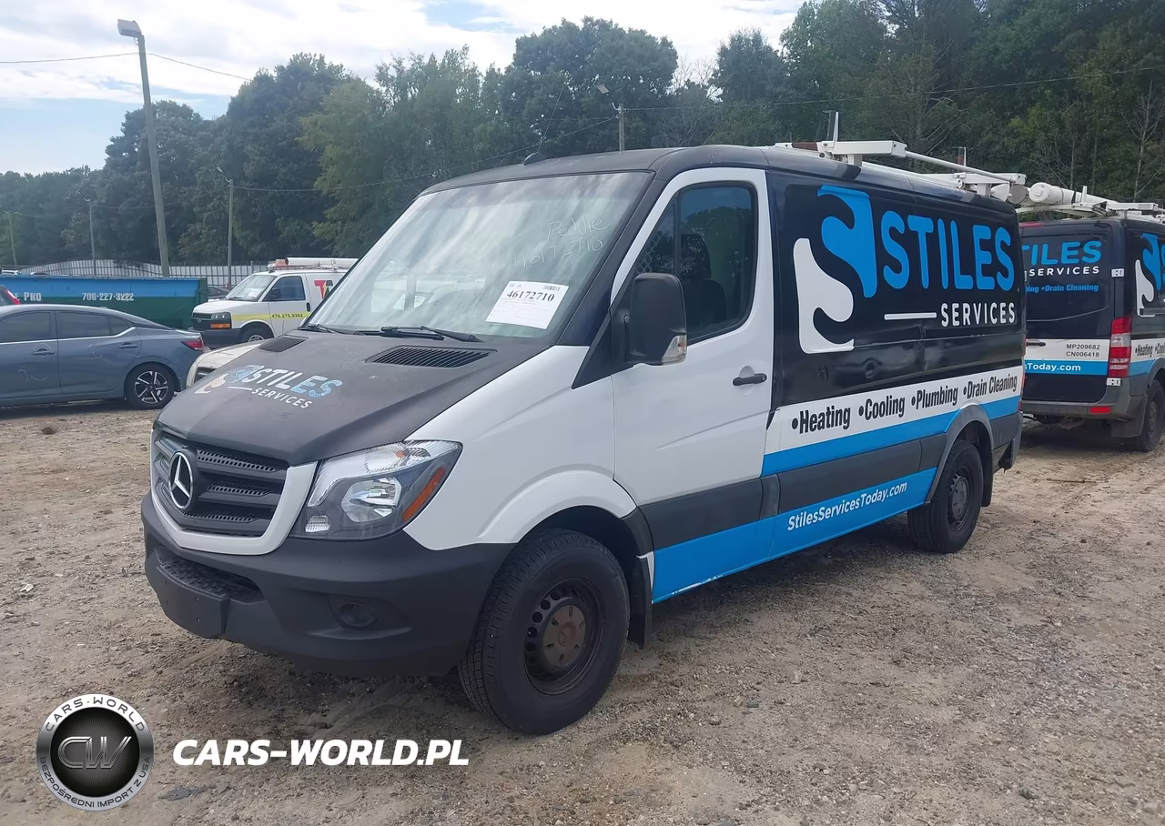2016 Mercedes-Benz Sprinter 2500 Normal Roof VIN:WD3PE7DD2GP319658 - 2