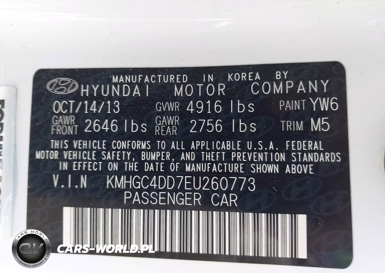 2014 Hyundai Genesis 3.8 VIN:KMHGC4DD7EU260773 - 9