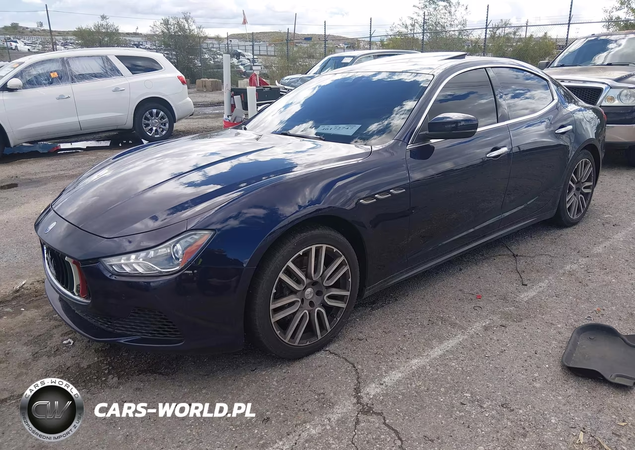 2017 Maserati Ghibli S Q4 VIN:ZAM57RTL6H1230056 - 2