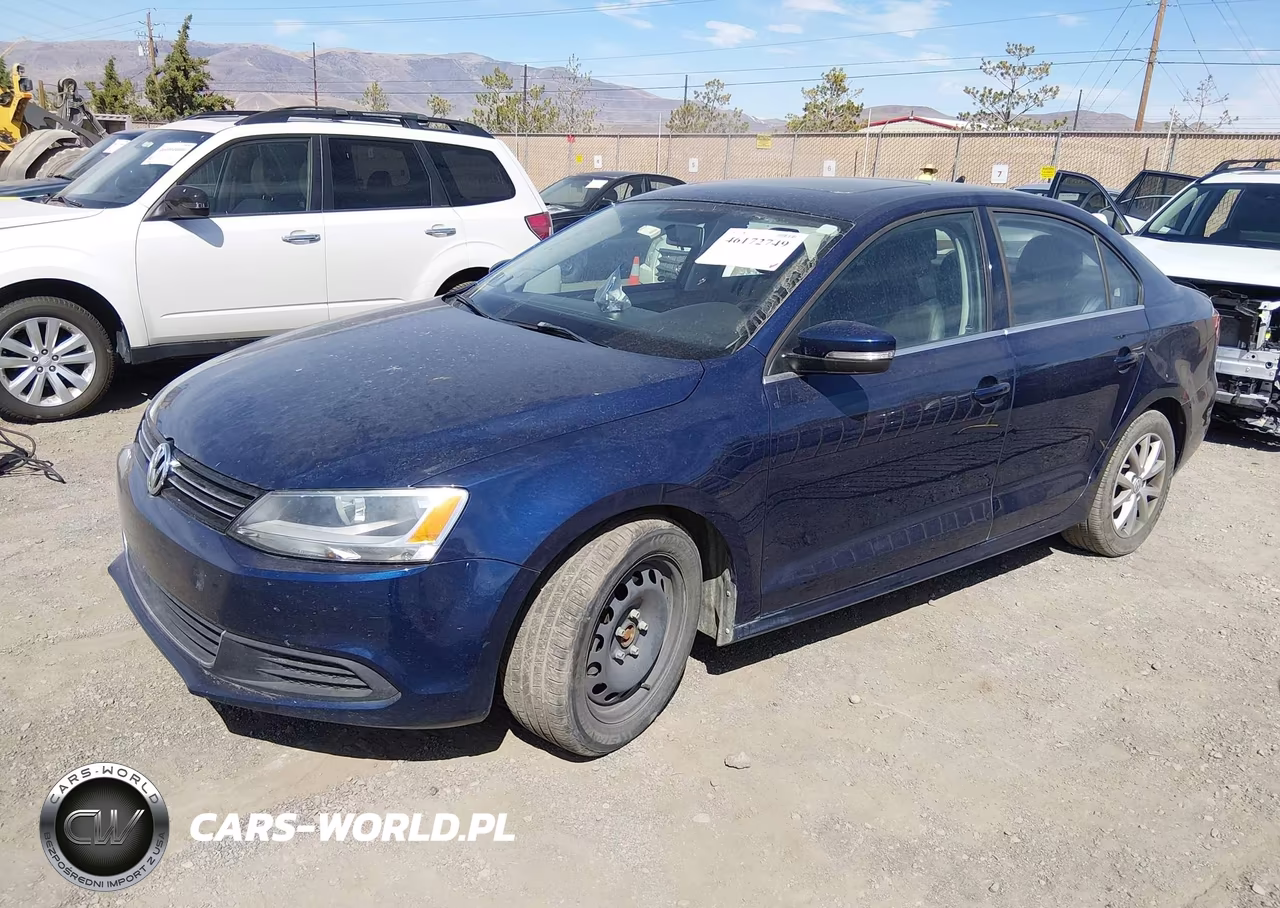 2014 Volkswagen Jetta 1.8T Se VIN:3VWD17AJXEM321849 - 2