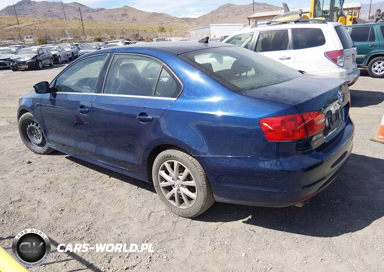 2014 Volkswagen Jetta 1.8T Se VIN:3VWD17AJXEM321849 - 3