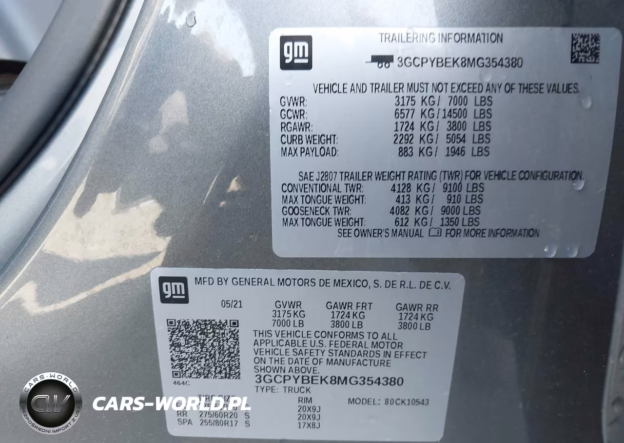 2021 Chevrolet Silverado 1500 4Wd Short Bed Custom VIN:3GCPYBEK8MG354380 - 9