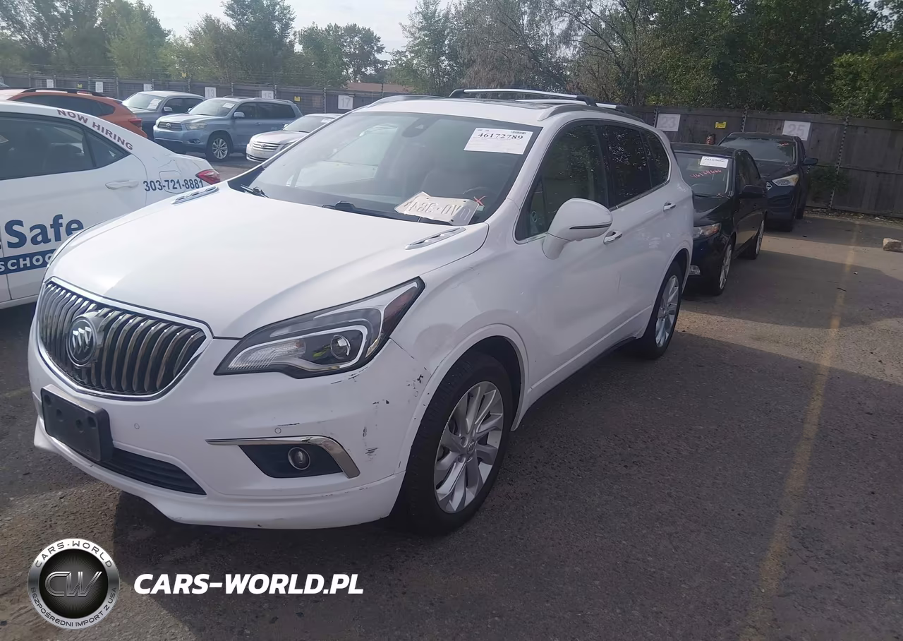 2017 Buick Envision Premium Ii VIN:LRBFXFSX1HD077272 - 2