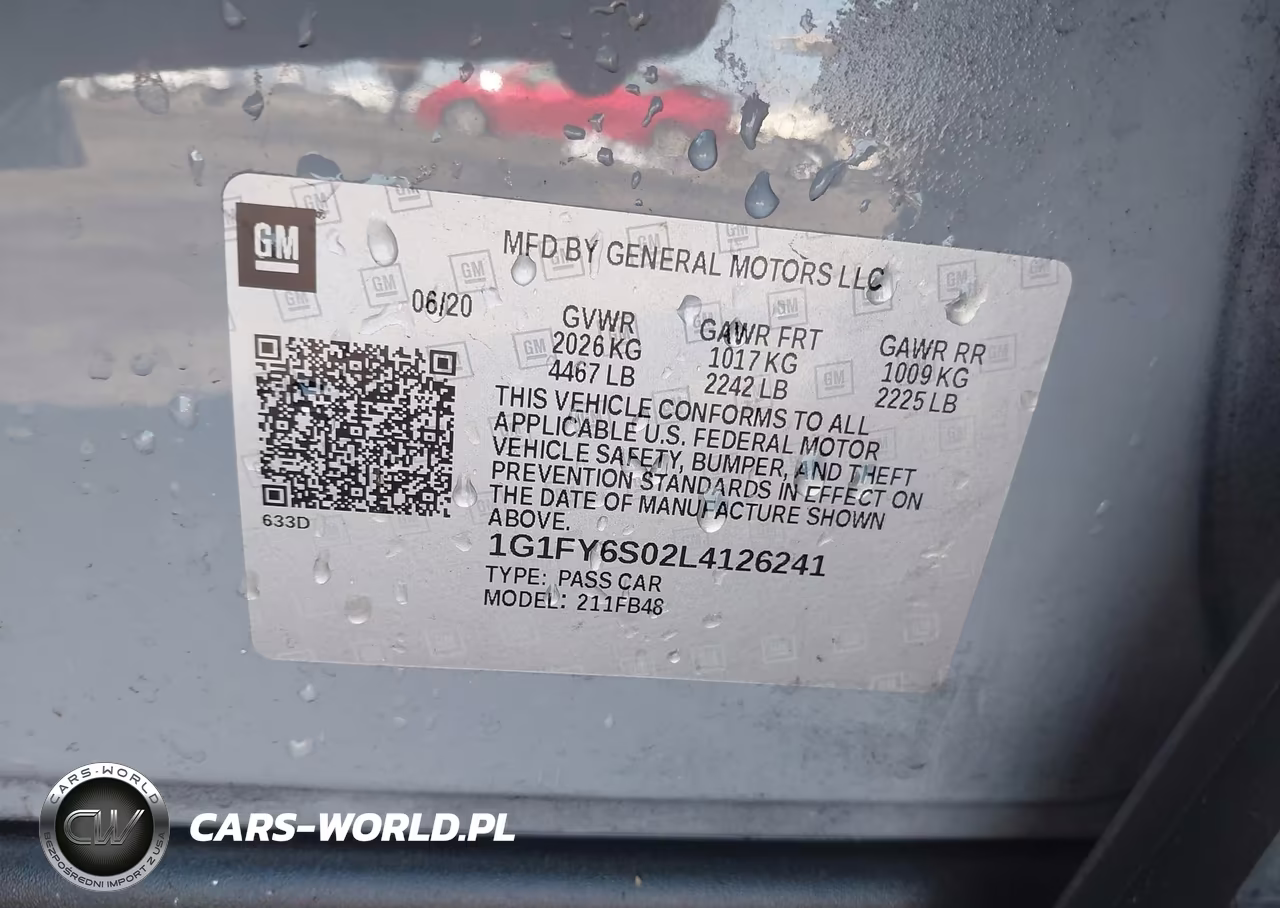 2020 Chevrolet Bolt Ev Fwd Lt VIN:1G1FY6S02L4126241 - 9