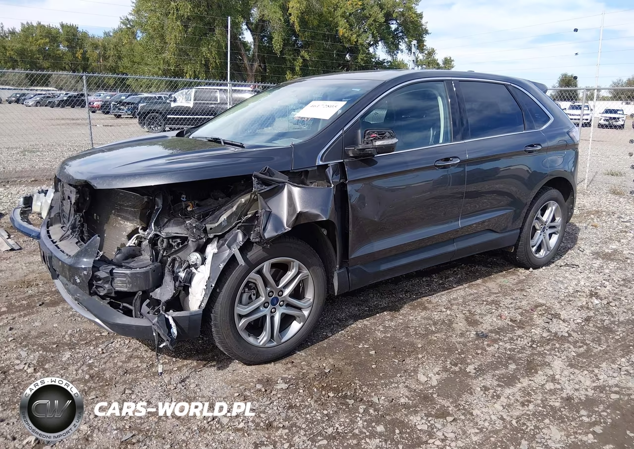 2016 Ford Edge Titanium VIN:2FMPK4K90GBB67846 - 2