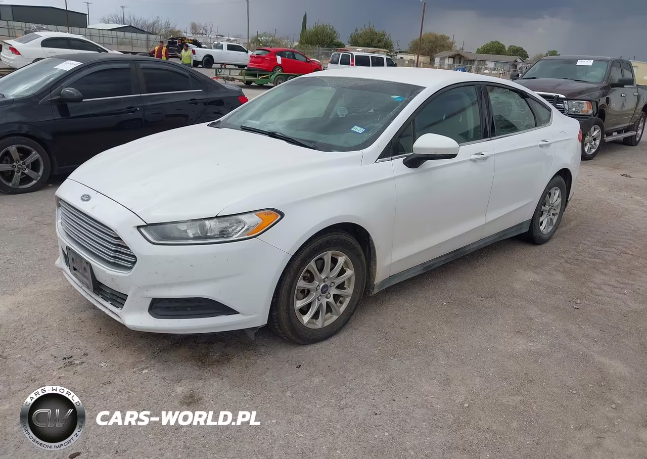 2015 Ford Fusion S VIN:1FA6P0G76F5125577 - 2