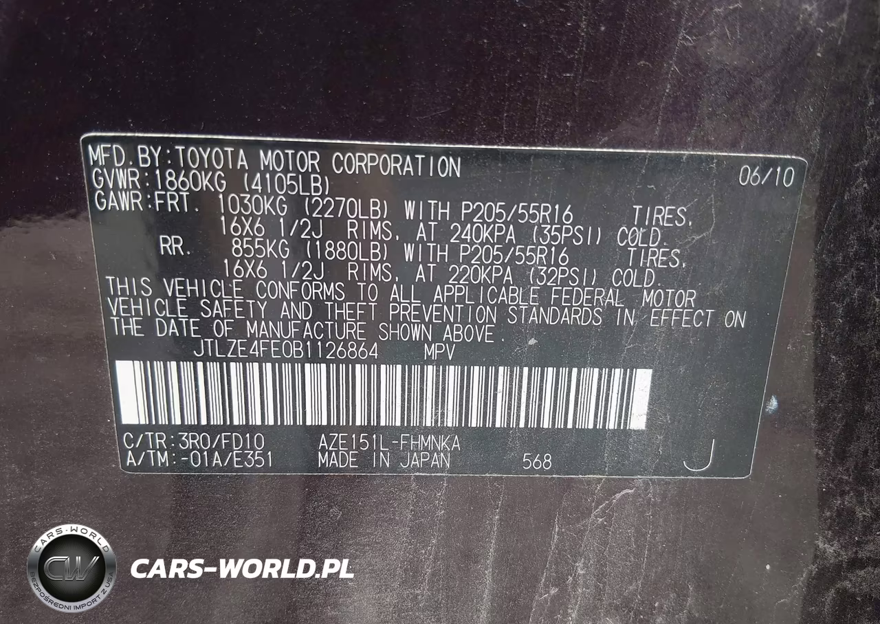 2011 Scion Xb VIN:JTLZE4FE0B1126864 - 9