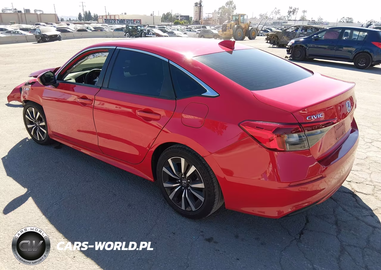 2022 Honda Civic Ex VIN:2HGFE1F78NH304574 - 3