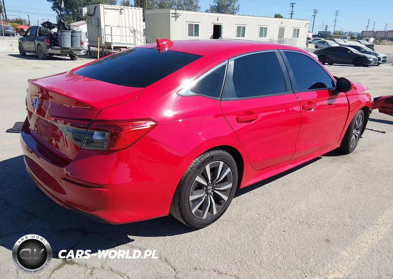 2022 Honda Civic Ex VIN:2HGFE1F78NH304574 - 4