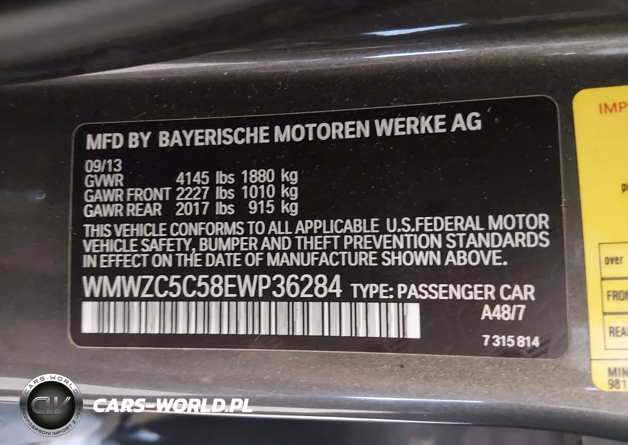 2014 Mini Countryman Cooper S VIN:WMWZC5C58EWP36284 - 9