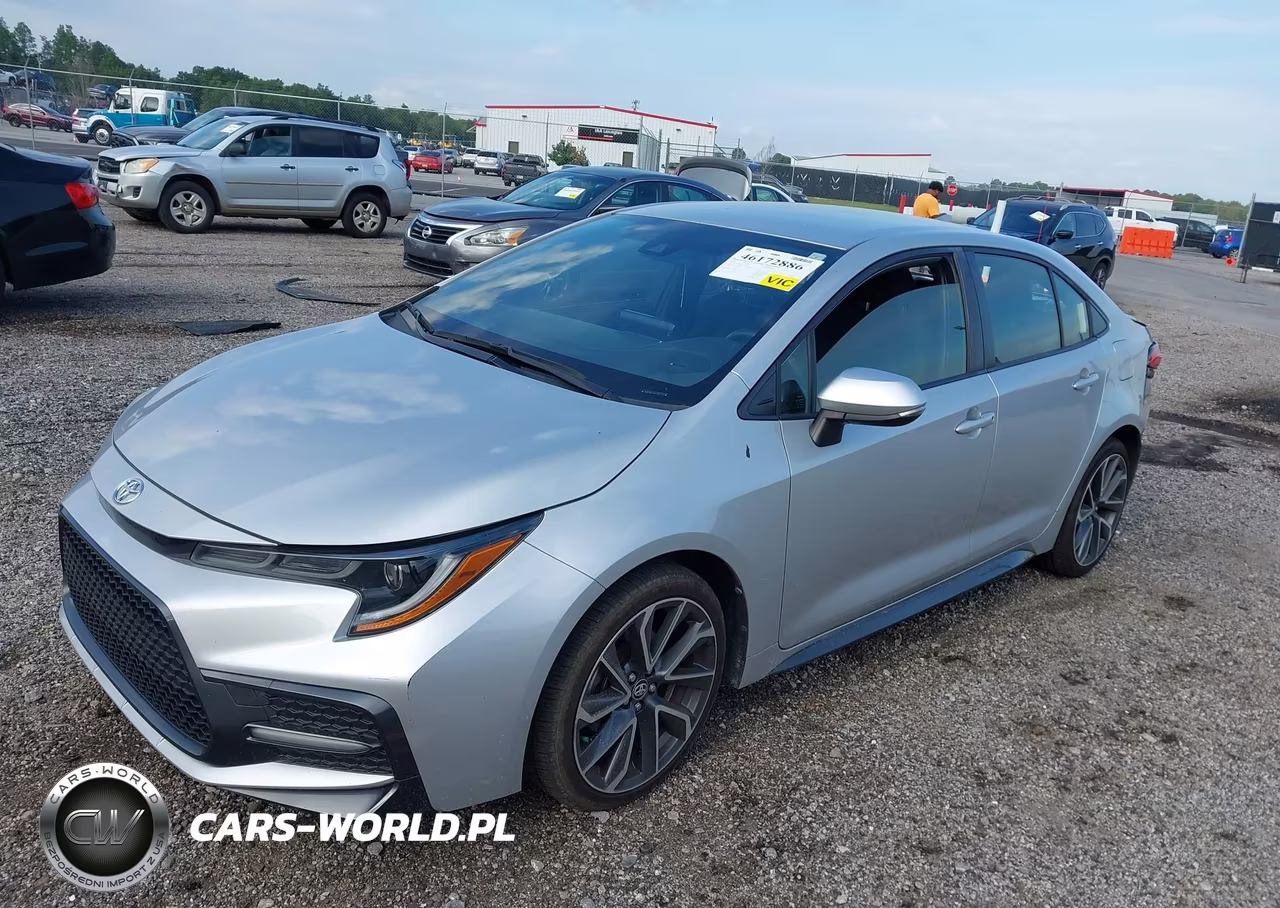 2022 Toyota Corolla Se VIN:JTDS4MCE3NJ091665 - 2