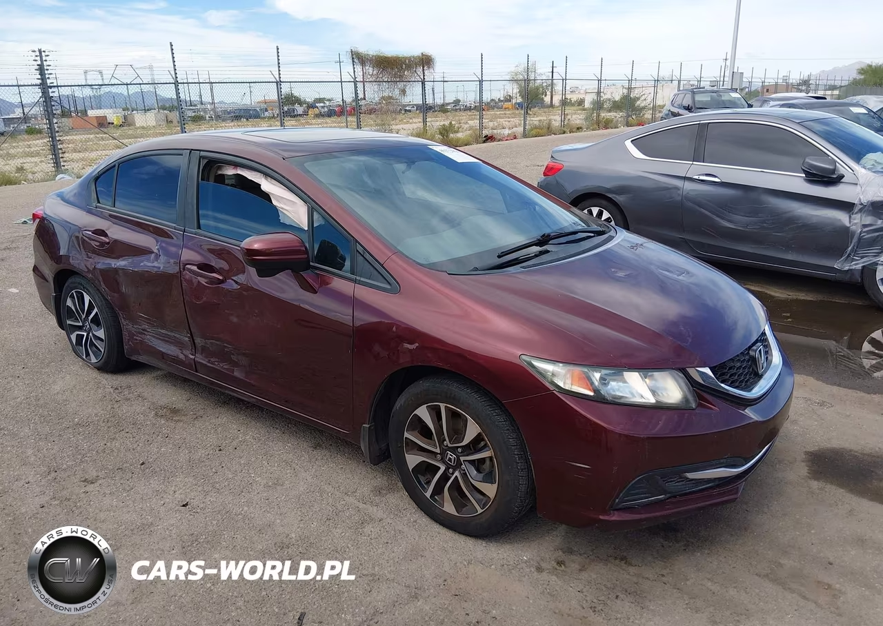 2015 Honda Civic Ex VIN:19XFB2F89FE062350 - 1