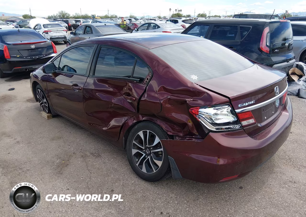 2015 Honda Civic Ex VIN:19XFB2F89FE062350 - 3