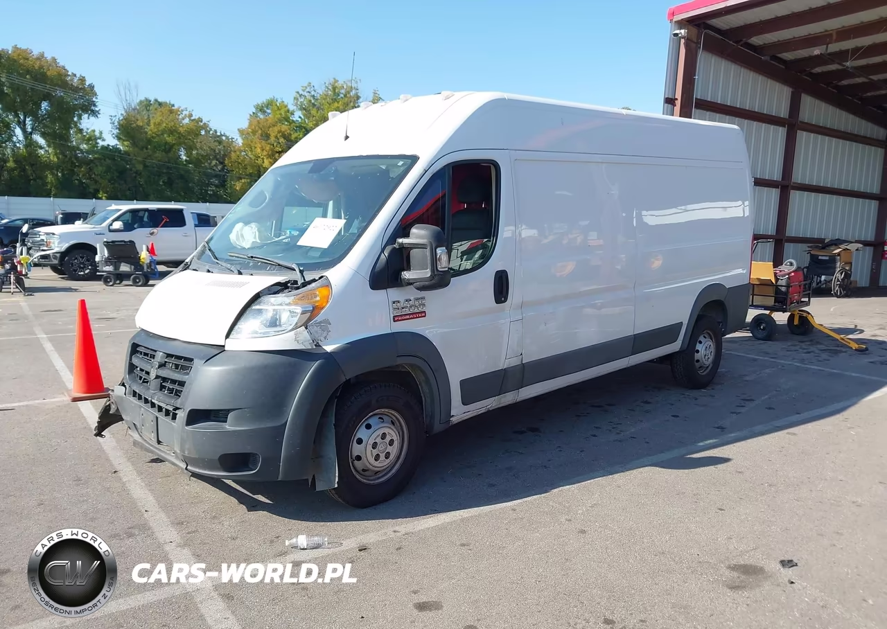 2018 Ram Promaster 2500 High Roof 159 Wb VIN:3C6TRVDG9JE132214 - 2